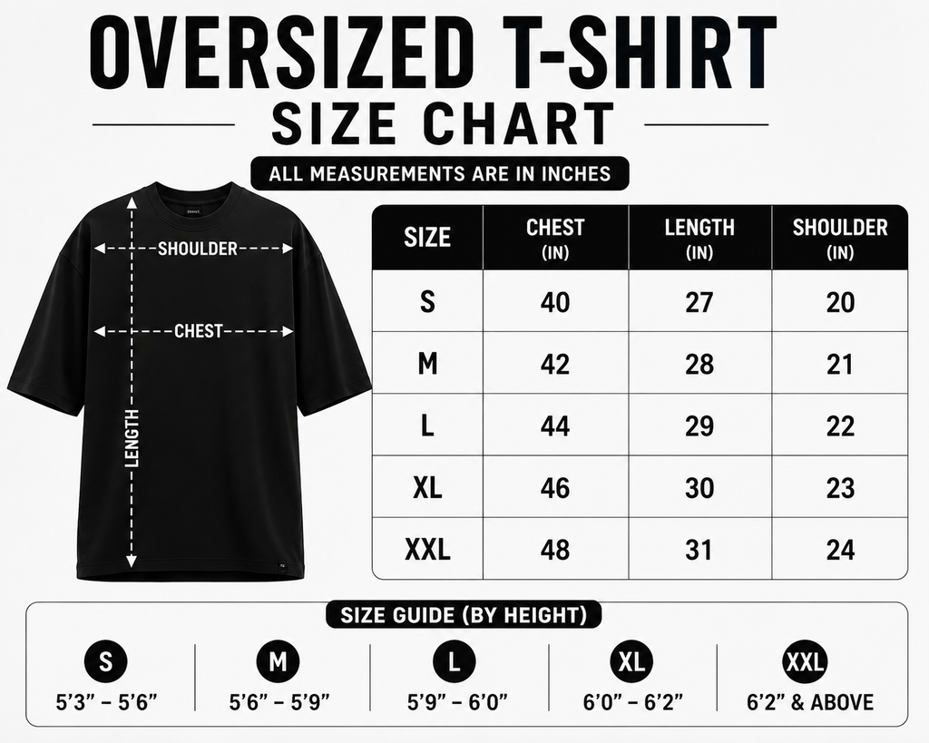 Premium Oversized Graphic T-Shirt
