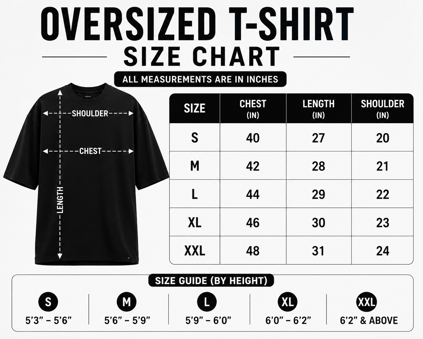Premium Oversized Graphic T-Shirt
