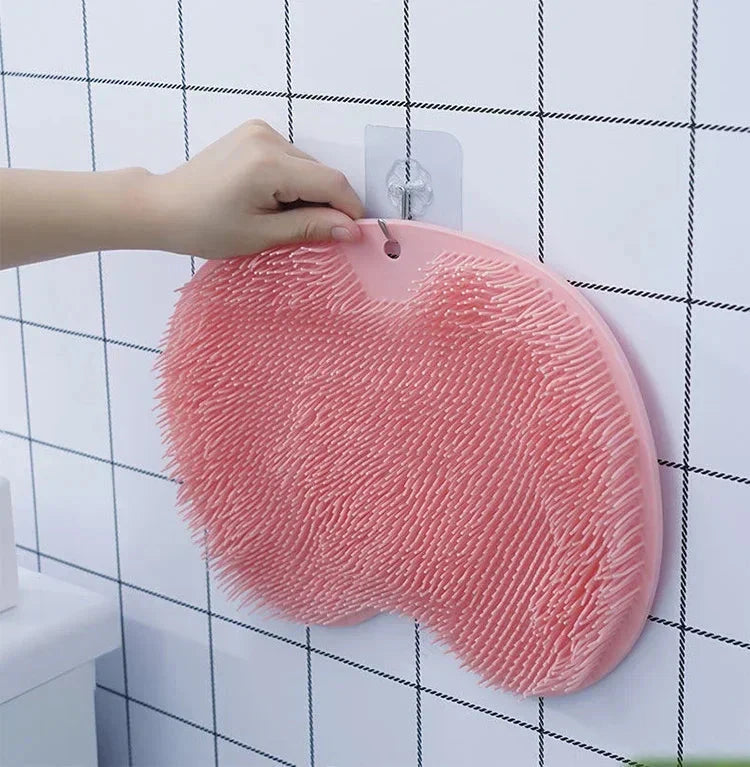 Silicone Foot Scrubber Mat (Pack of 2)